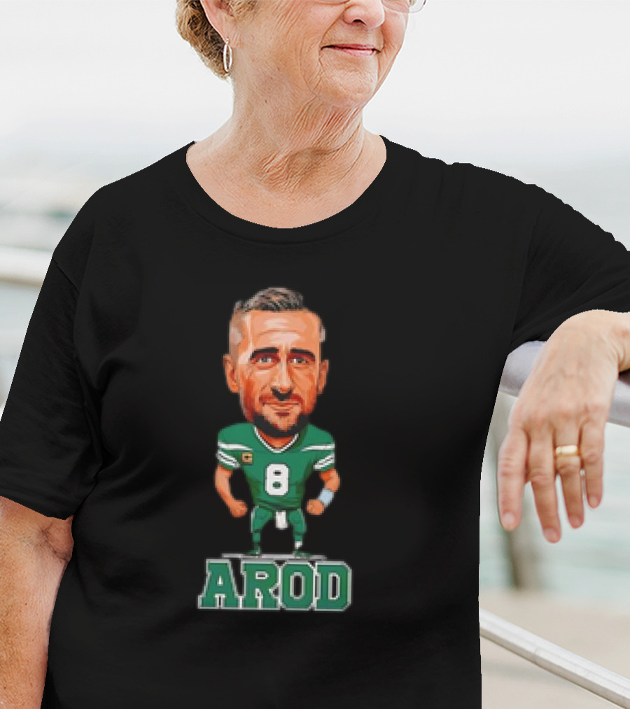 Vintage Aaron Rodgers AROD New York Jets Football Fan T-Shirt