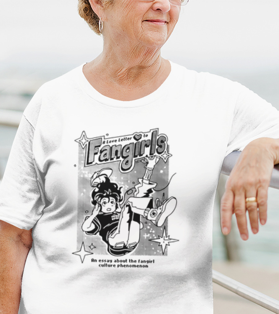 A Love Letter To Fangirls An Essay About The Fangirl Culture Phenomenon Zine T-Shirt