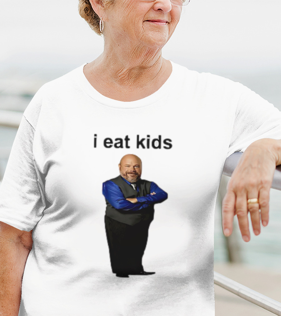 I Eat Kids Funny Meme Tapestry T-Shirt