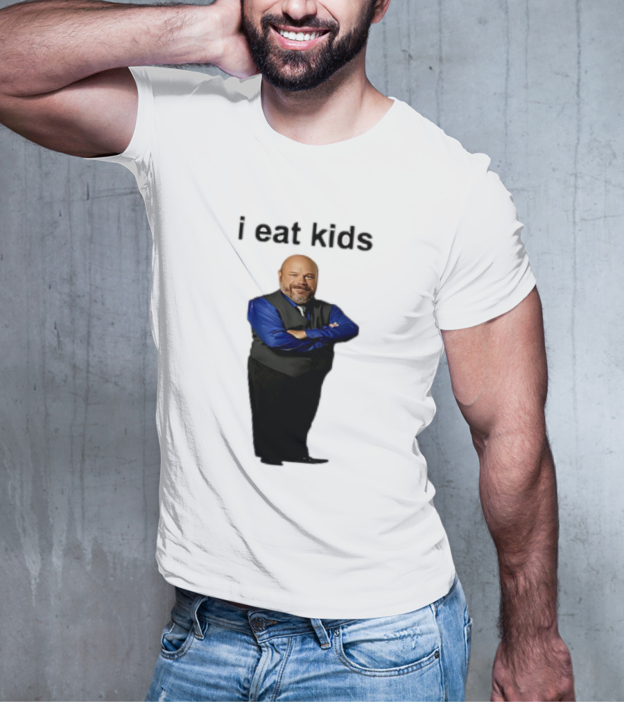I Eat Kids Funny Meme Tapestry T-Shirt