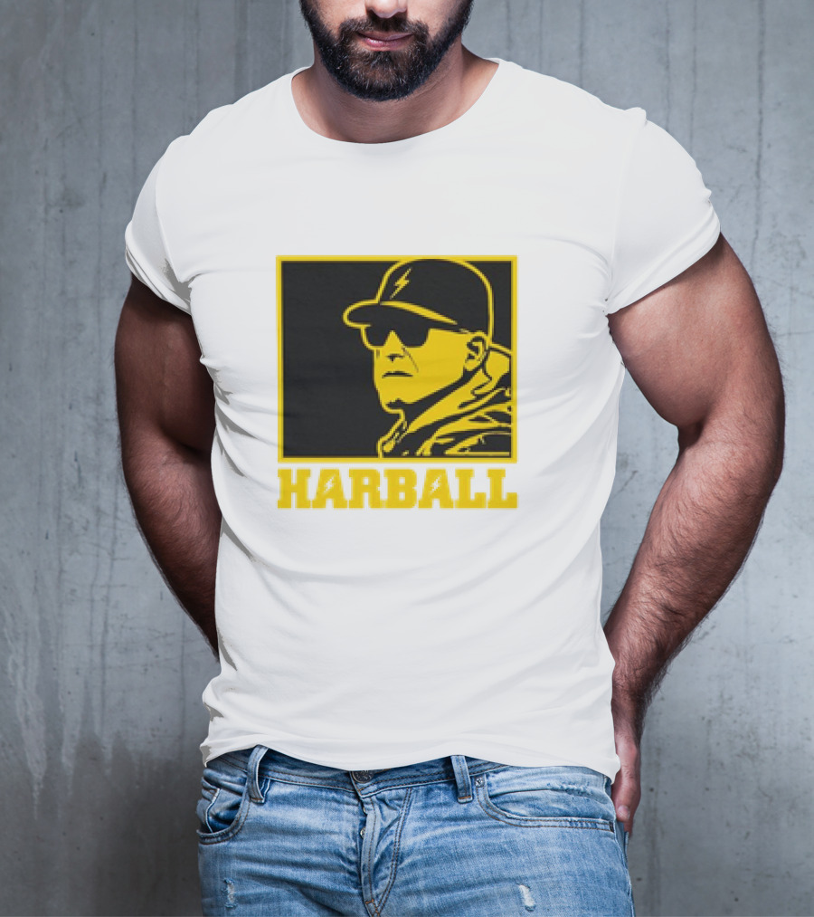 Chargers Harball NFL Royal Jim Harbaugh Los Angeles T-Shirt