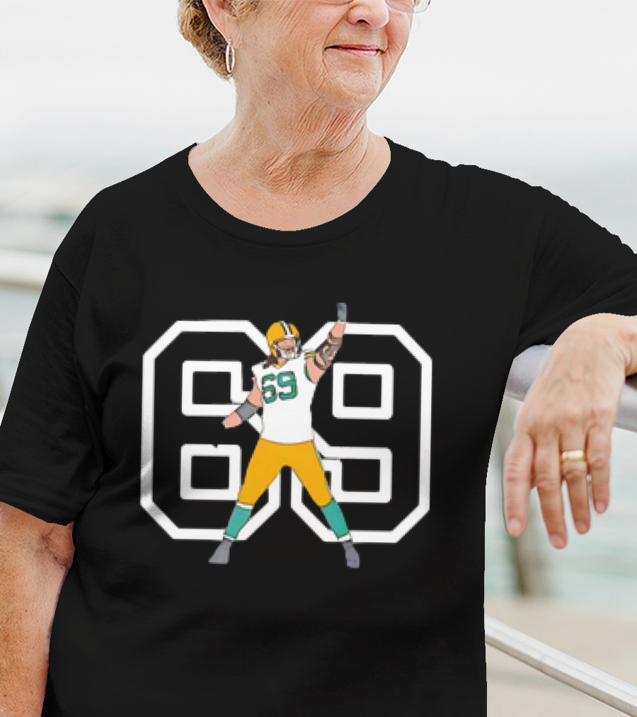 David Bakhtiari Bakh 69 Football T-Shirt