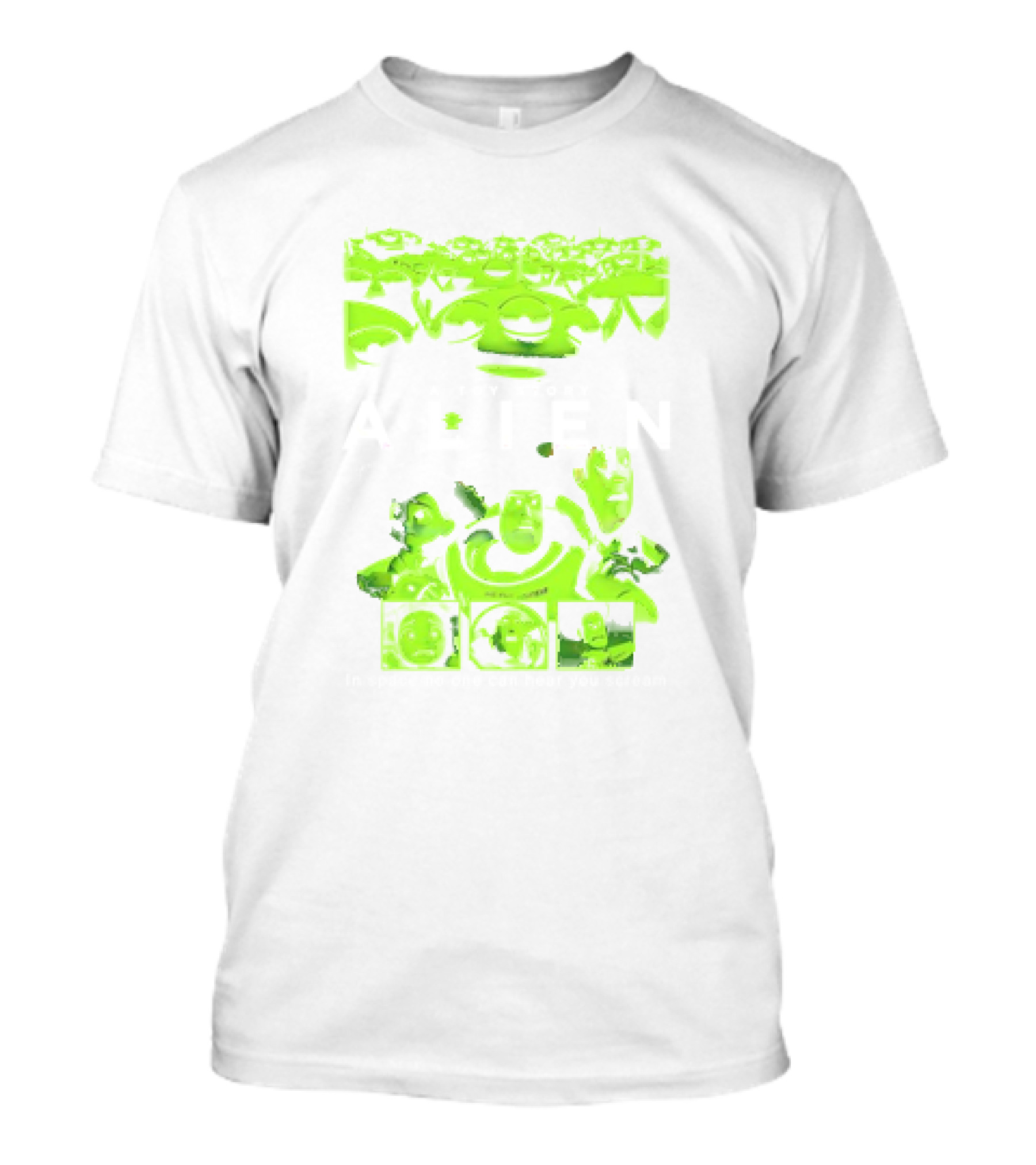 Alien Buzz Toy Story Scream In Space T-Shirt