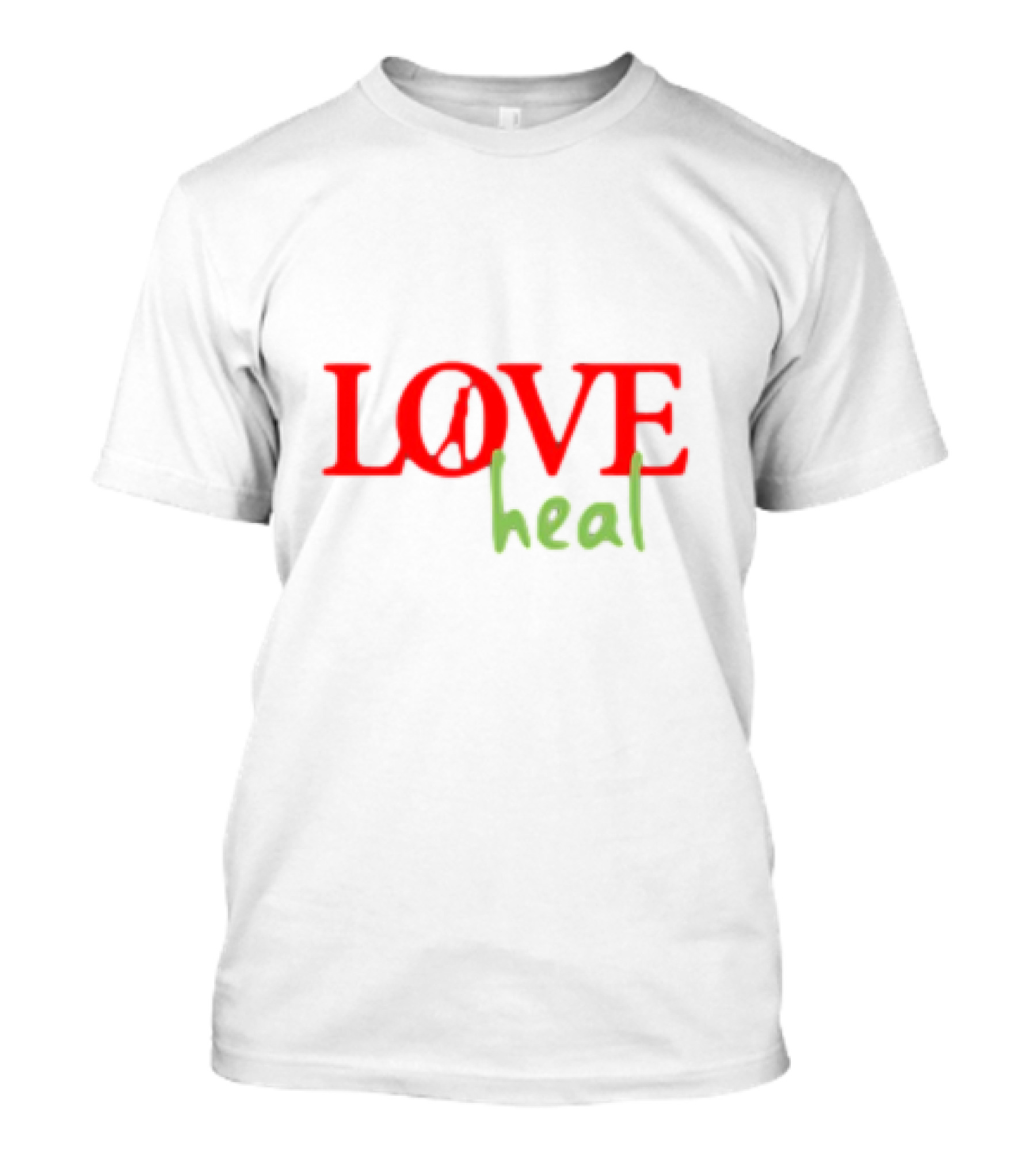 Devale Ellis Love Peace Heal T-Shirt
