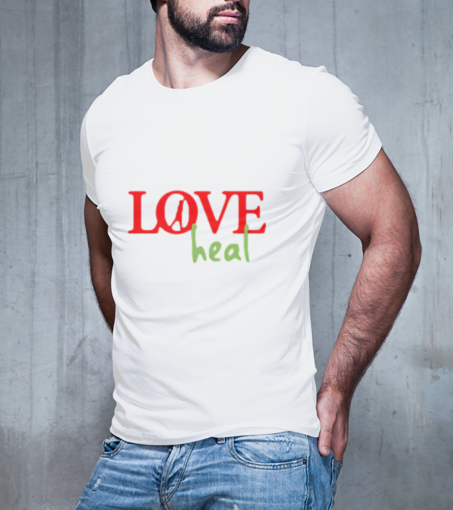 Devale Ellis Love Peace Heal T-Shirt