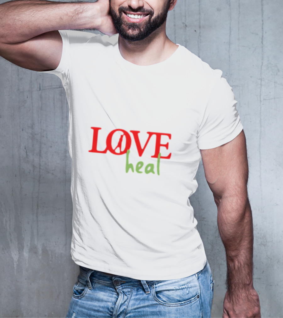 Devale Ellis Love Peace Heal T-Shirt