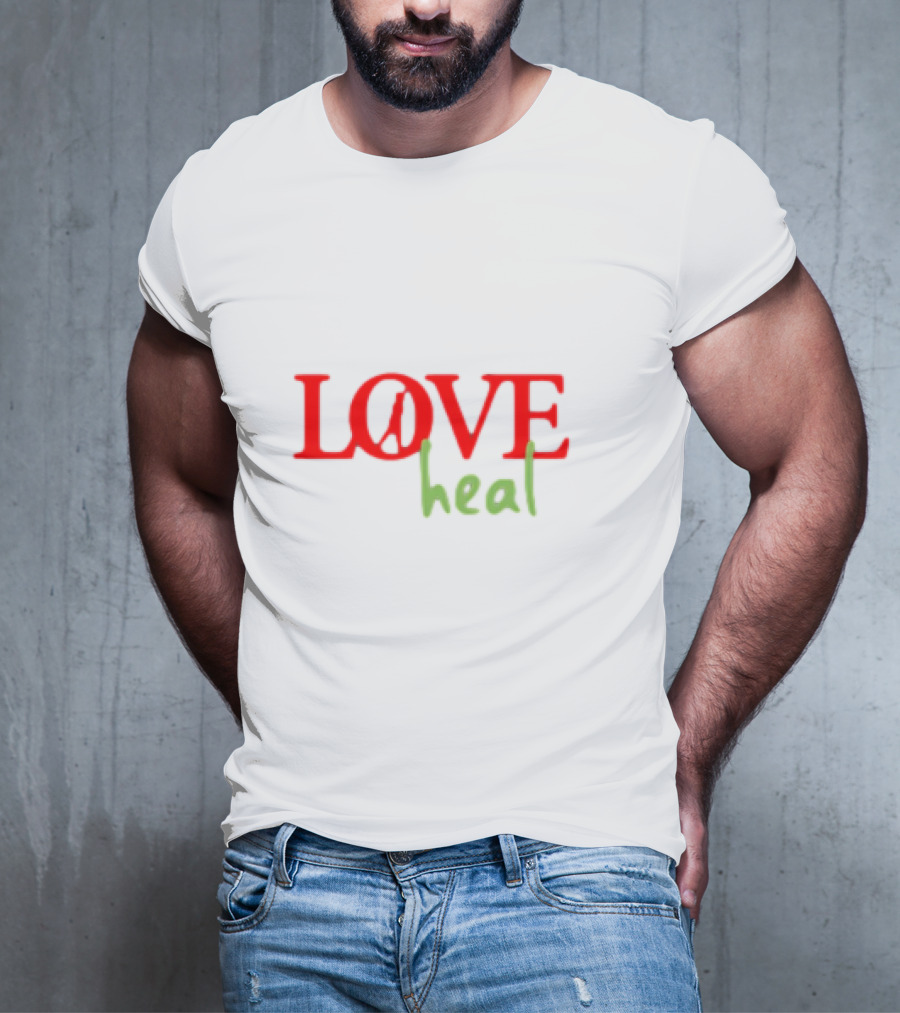 Devale Ellis Love Peace Heal T-Shirt