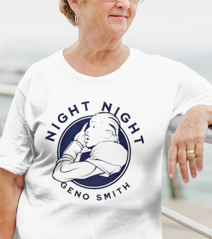 Geno Smith Night Night Seattle Seahawks Vintage T-Shirt