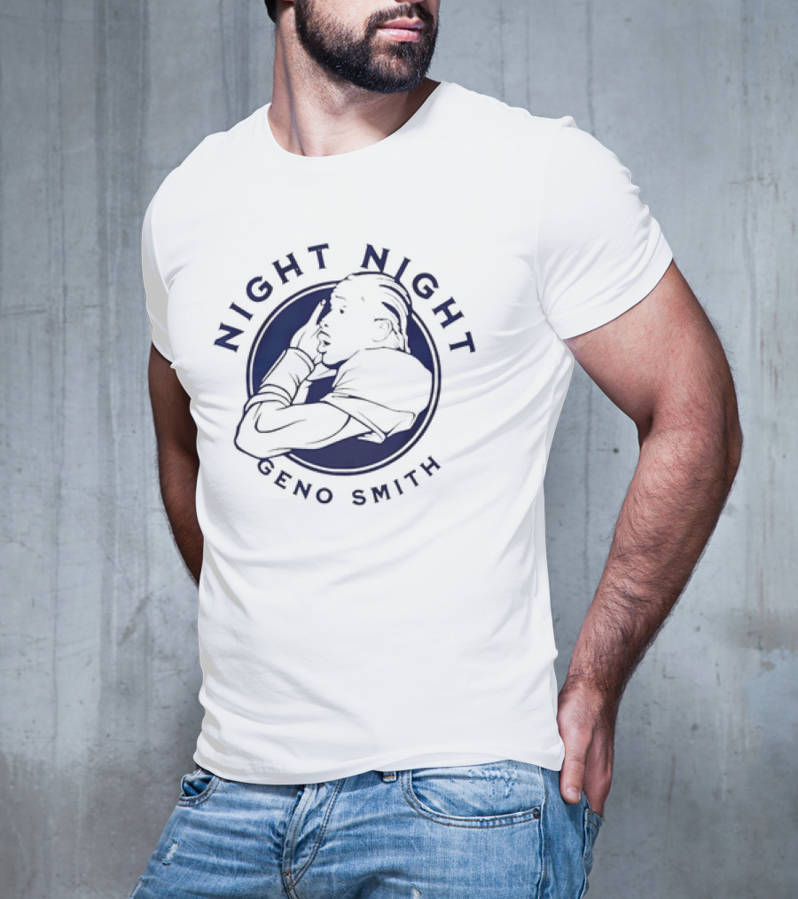 Geno Smith Night Night Seattle Seahawks Vintage T-Shirt