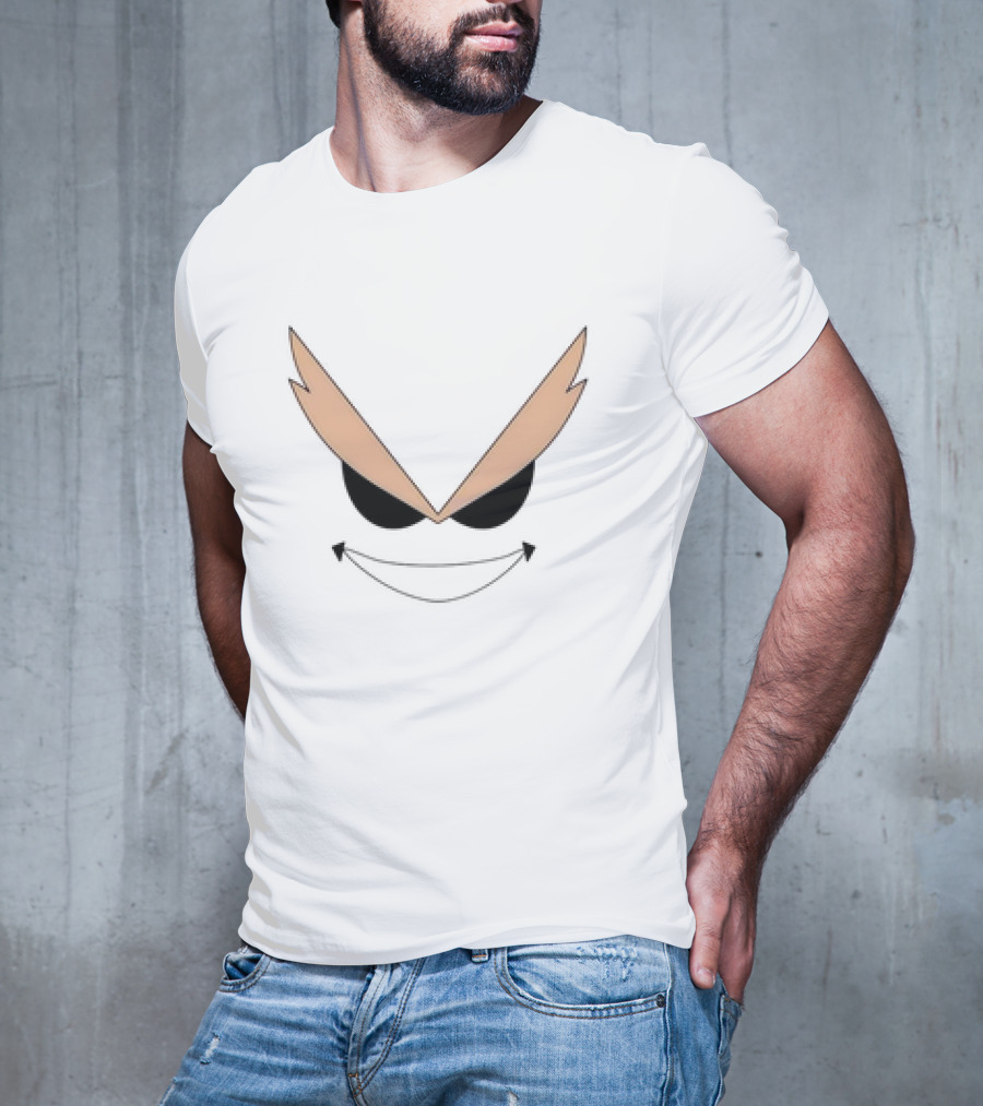All Might Face Non-No Symbolic Eyes And Smile T-Shirt