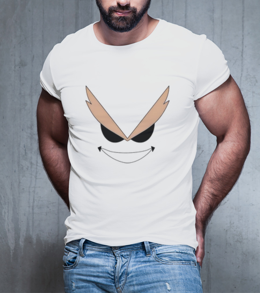 All Might Face Non-No Symbolic Eyes And Smile T-Shirt