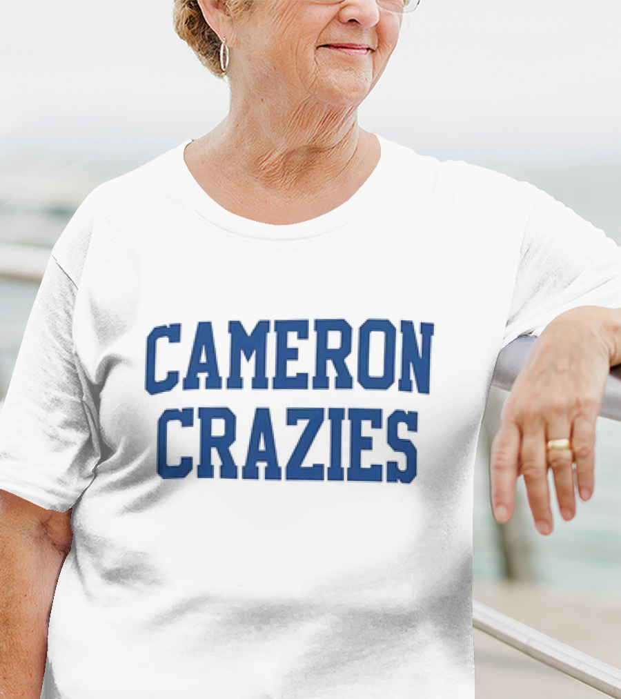 Cameron Crazies Duke Basketball Fan Spirit Enthusiasts Sports Team Supporters T-Shirt