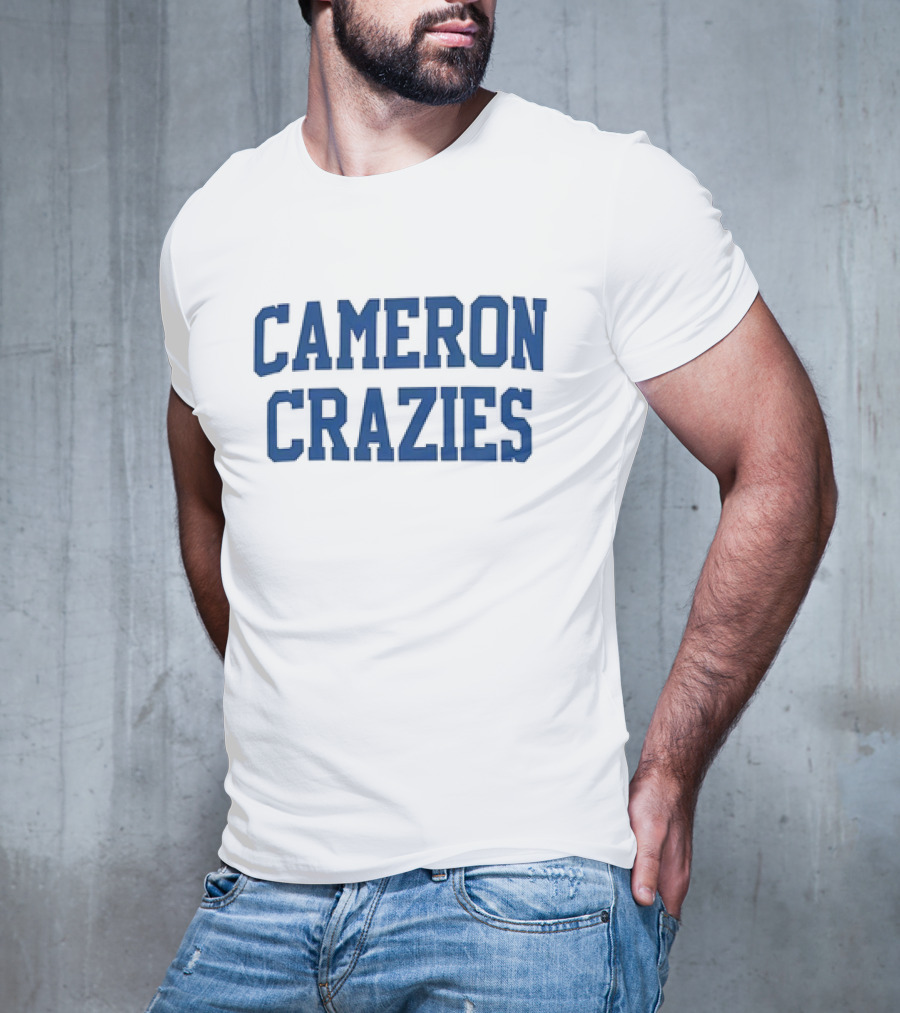 Cameron Crazies Duke Basketball Fan Spirit Enthusiasts Sports Team Supporters T-Shirt
