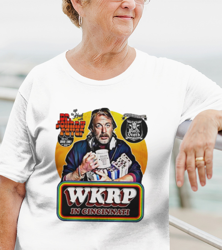 Dr Johnny Fever WKRP In Cincinnati Rock And Roll James Coffee Radio Mug T-Shirt