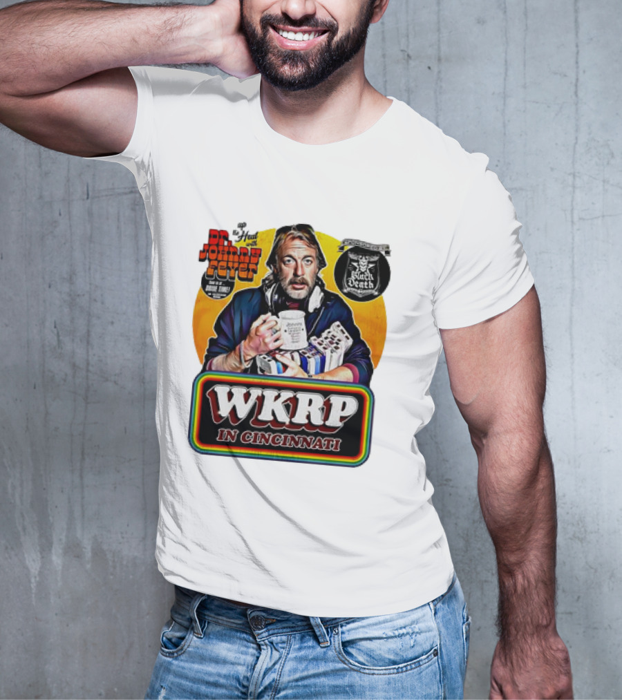 Dr Johnny Fever WKRP In Cincinnati Rock And Roll James Coffee Radio Mug T-Shirt