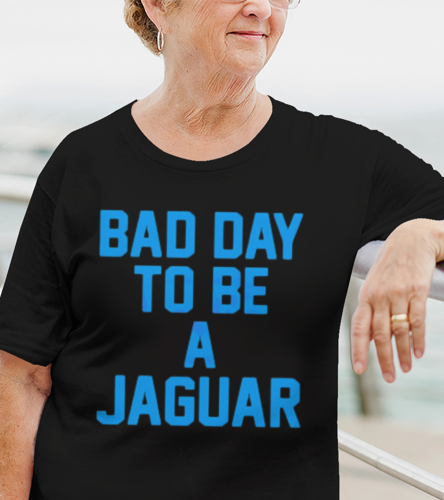 Dan Campbell Detroit Lions Bad Day To Be A Jaguar T-Shirt