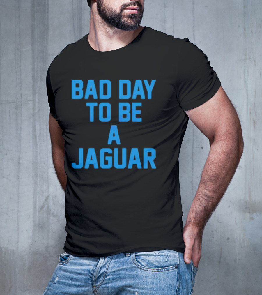 Dan Campbell Detroit Lions Bad Day To Be A Jaguar T-Shirt