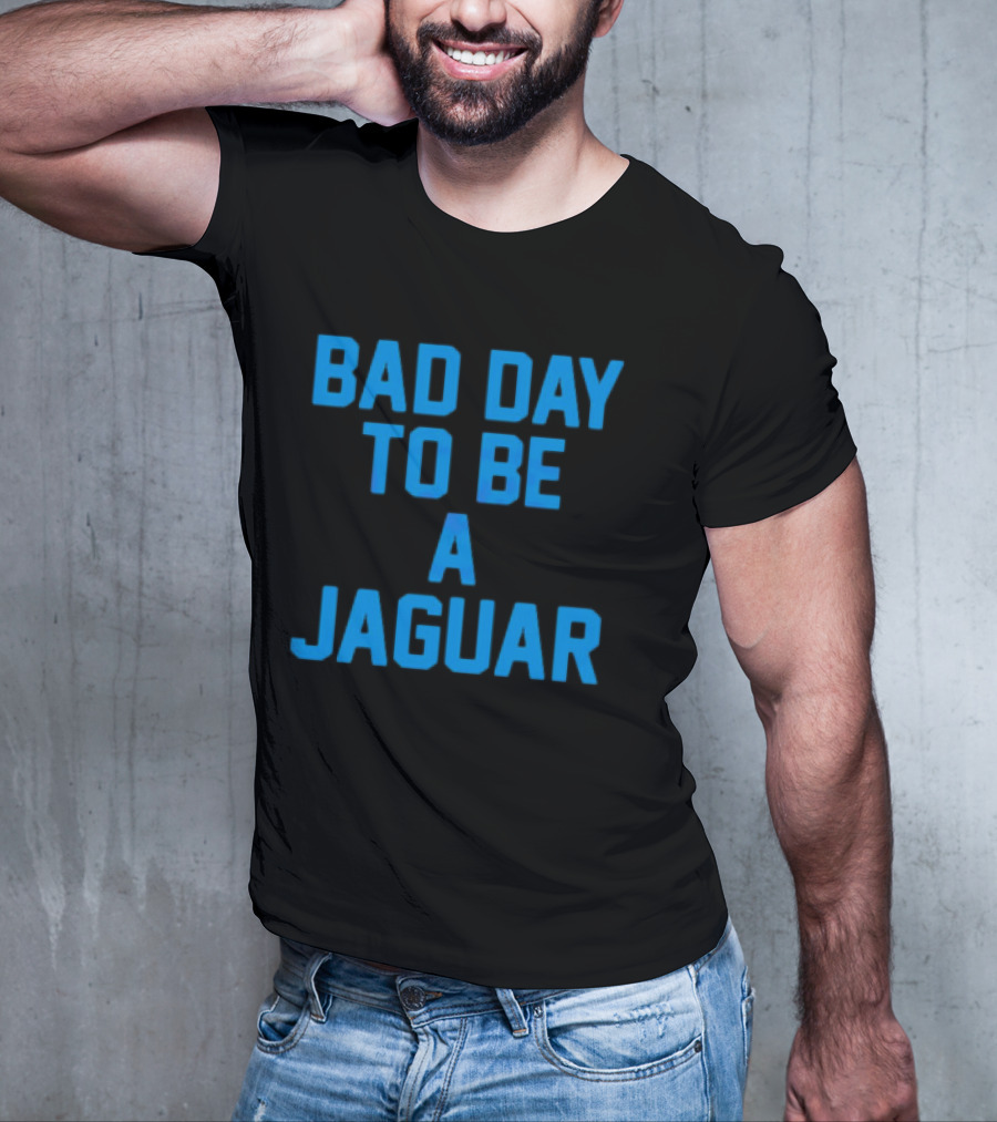 Dan Campbell Detroit Lions Bad Day To Be A Jaguar T-Shirt