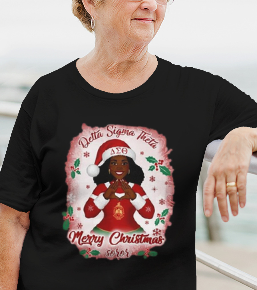 Delta Sigma Theta Merry Christmas Soror T-Shirt