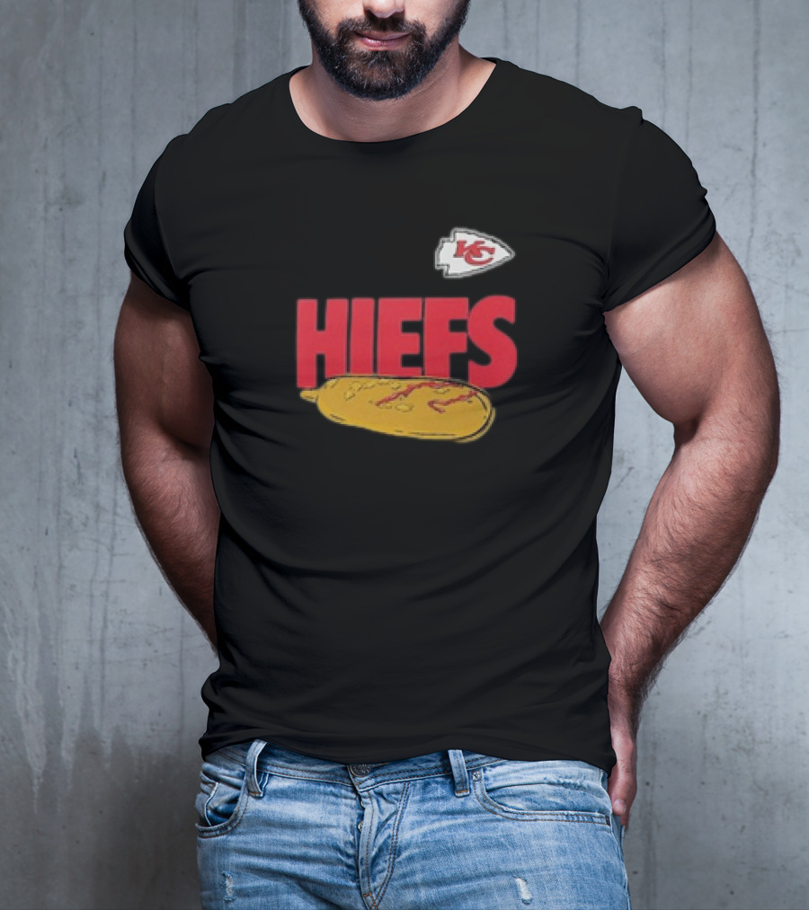 Kansas City Chiefs Hometown Hiefs Hotdog T-Shirt