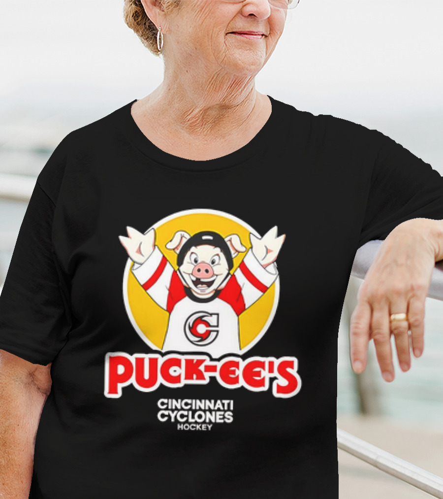 Puck-ee's Cincinnati Cyclones Hockey T-Shirt