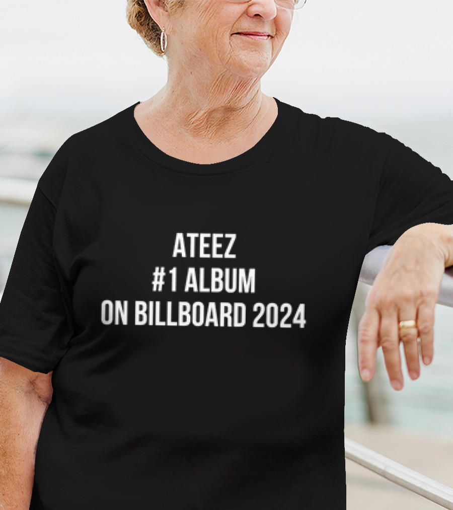 ATEEZ Celebrates #1 Album Achievement On Billboard T-Shirt