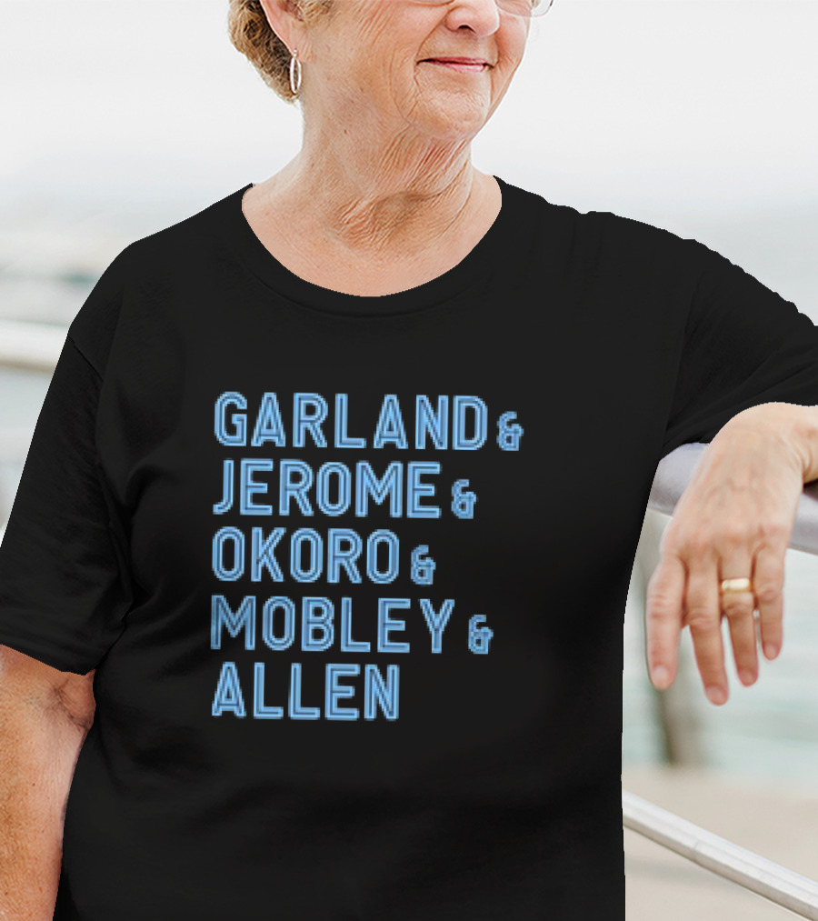 Garland Jerome Okoro Mobley Allen Cleveland Basketball 24-25 T-Shirt