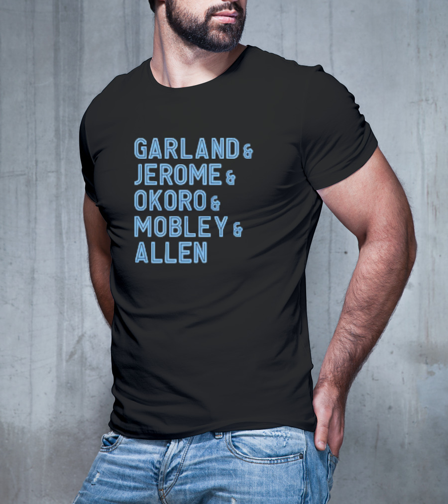 Garland Jerome Okoro Mobley Allen Cleveland Basketball 24-25 T-Shirt