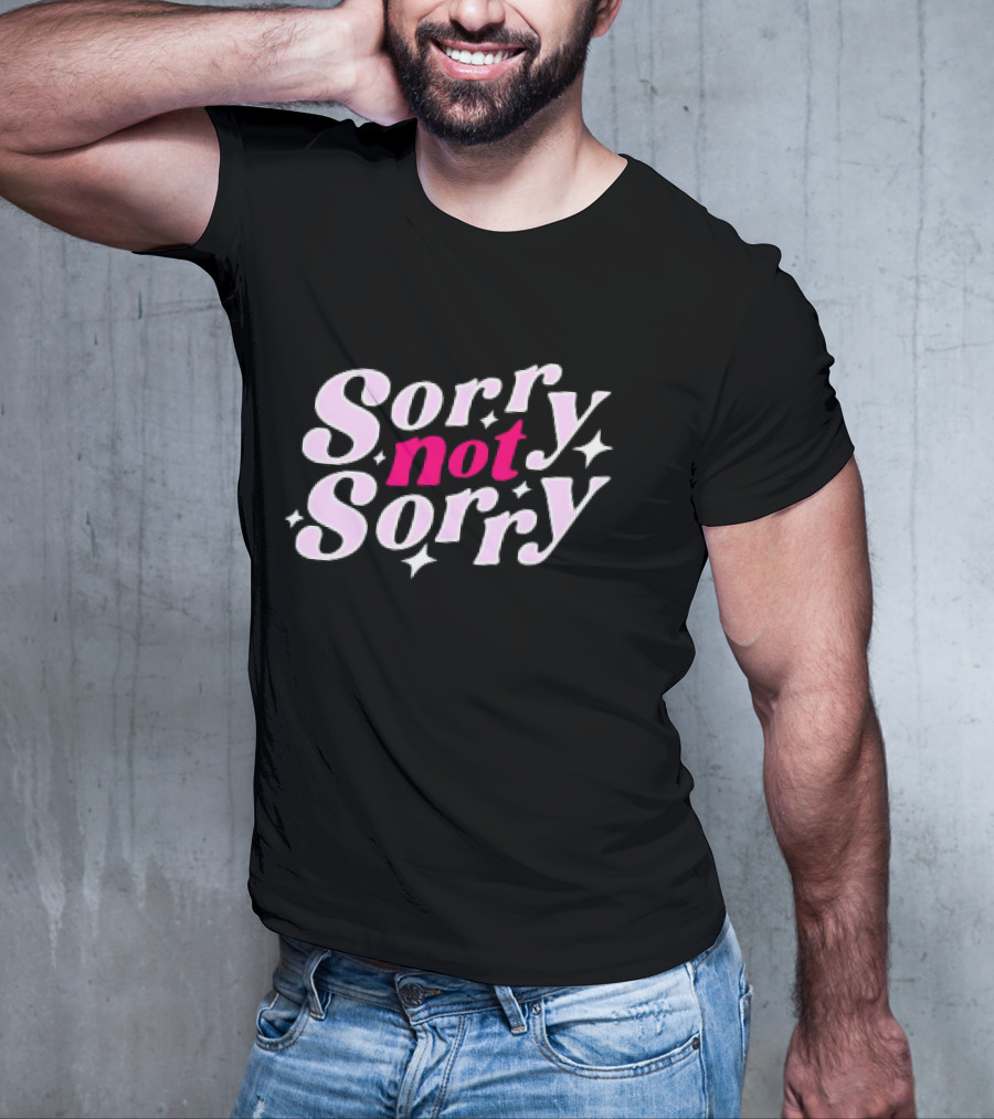 Angel Reese Sorry Not Sorry Script Ladies Boyfriend T-Shirt