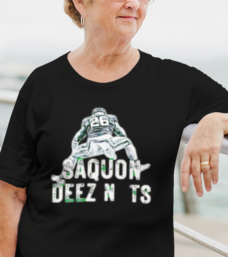 Philadelphia Eagles Saquon Barkley Saquon Deez N Ts T-Shirt