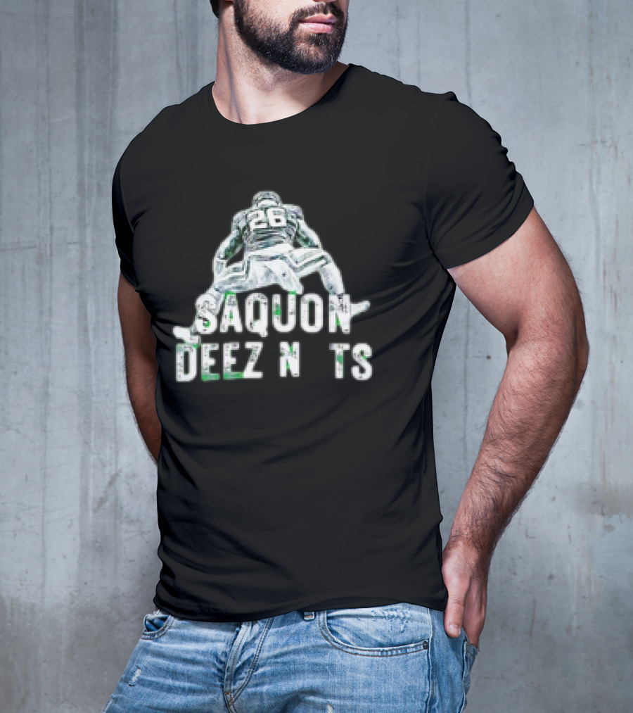 Philadelphia Eagles Saquon Barkley Saquon Deez N Ts T-Shirt