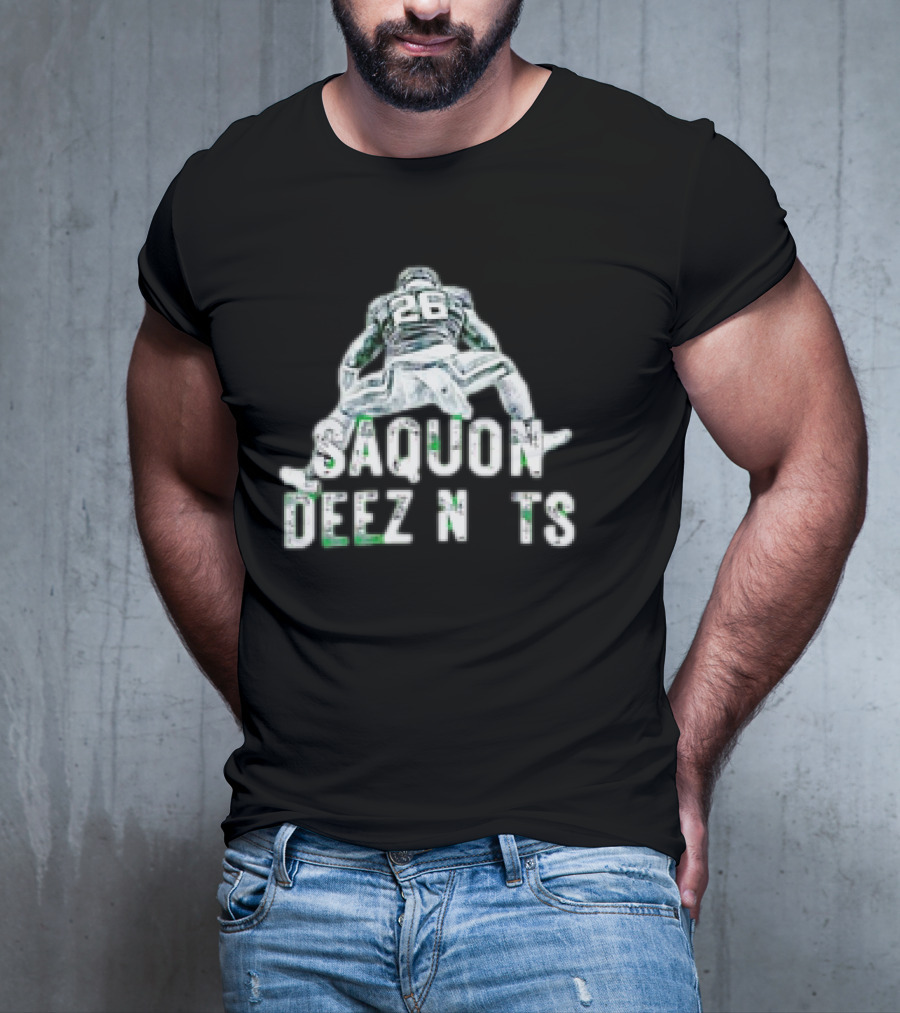 Philadelphia Eagles Saquon Barkley Saquon Deez N Ts T-Shirt