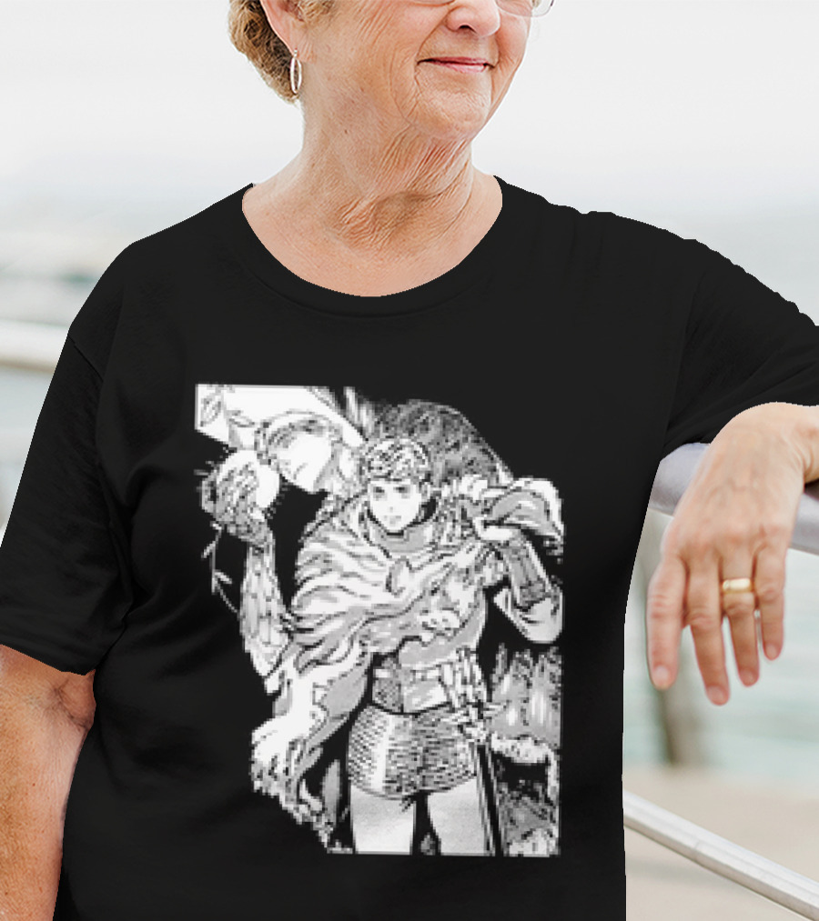 Tasty In Dungeon Anime Knight Fantasy Adventure Scene T-Shirt