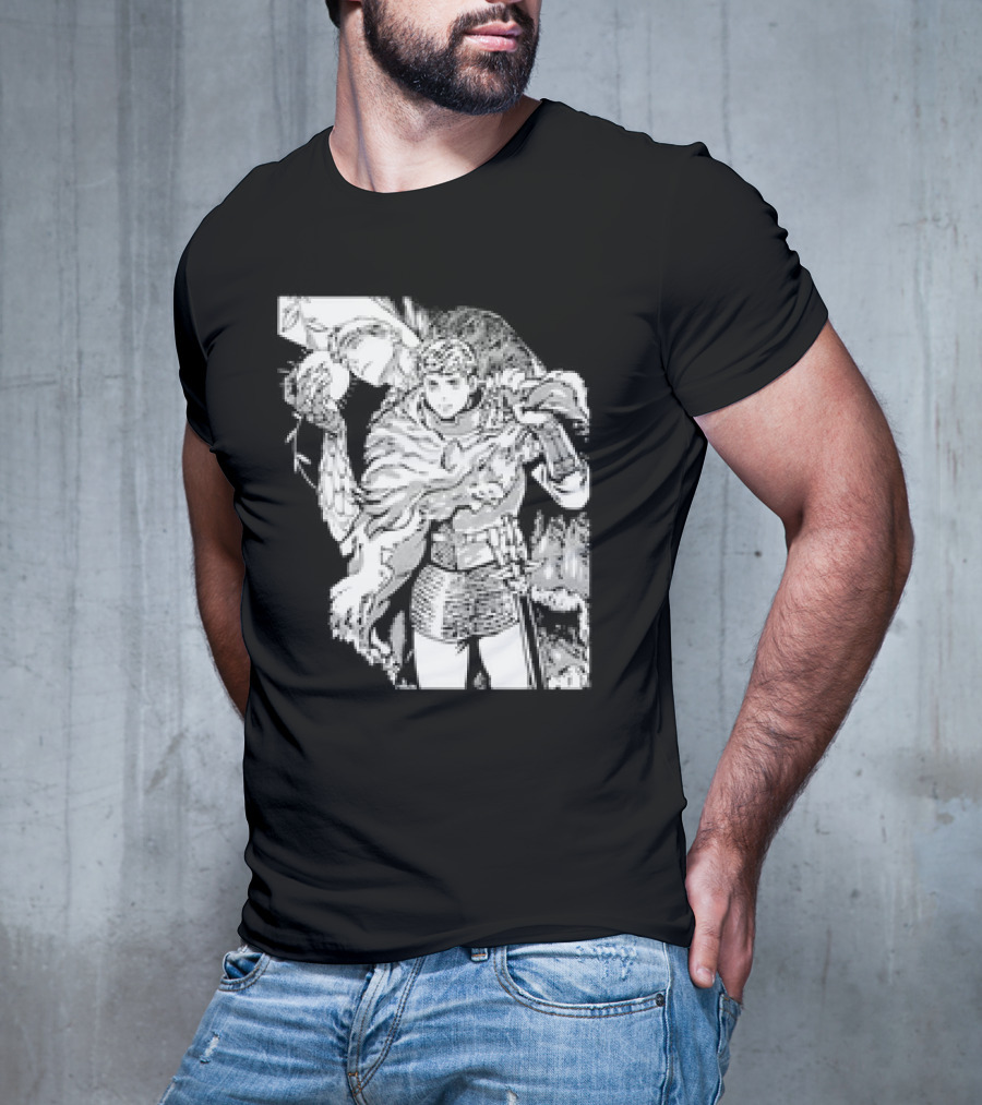 Tasty In Dungeon Anime Knight Fantasy Adventure Scene T-Shirt