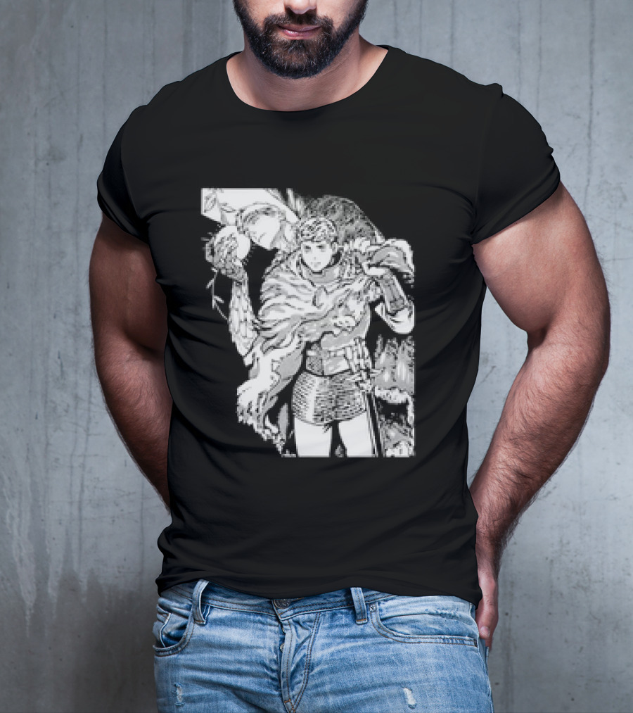 Tasty In Dungeon Anime Knight Fantasy Adventure Scene T-Shirt