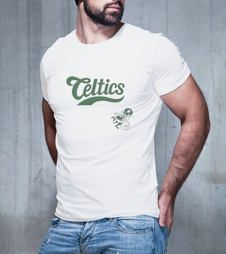 Celtics Basketball Boston Mascot T-Shirt