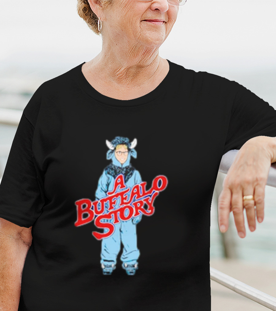 A Buffalo Story Christmas Ralphie Costume T-Shirt