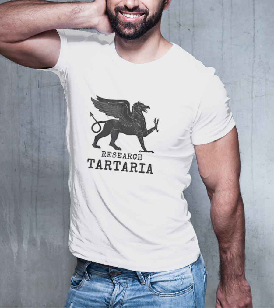Research Tartaria Winged Griffin Mythical Creature T-Shirt