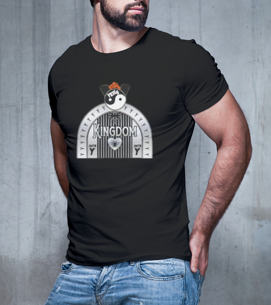 The Keys Yin Yang Crown Kingdom Dats Y I Got The Keys Black T-Shirt