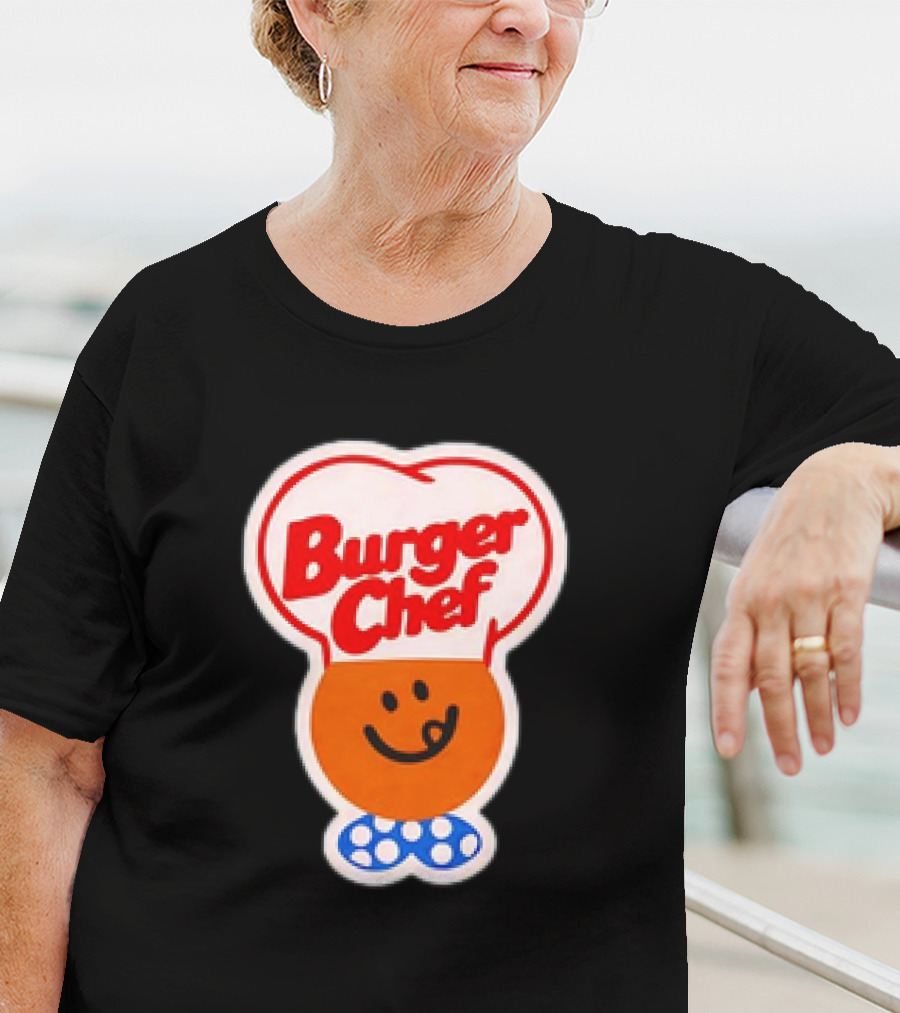 Burger Chef Red Smiling Icon Indianapolis T-Shirt