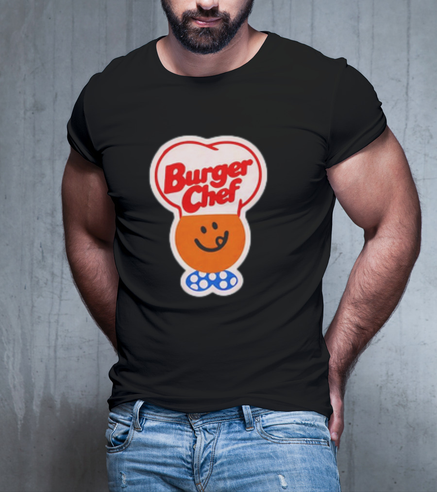 Burger Chef Red Smiling Icon Indianapolis T-Shirt