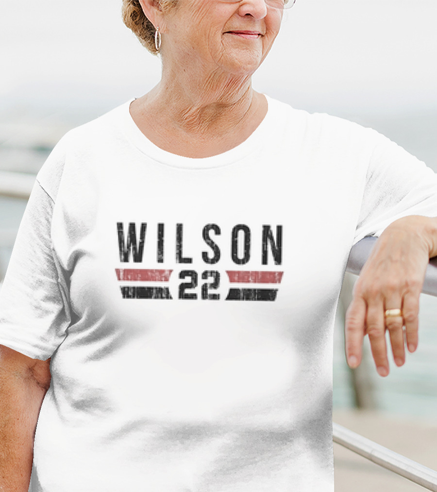 Wilson 22 Las Vegas Font T-Shirt