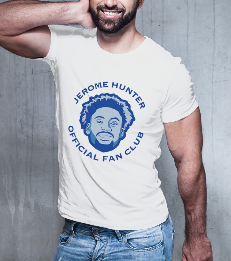 Jerome Hunter Official Fan Club Big Face T-Shirt