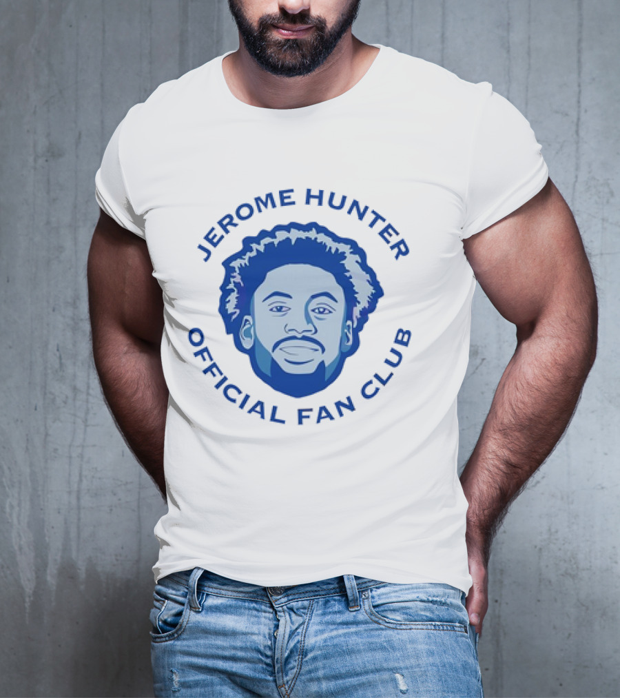Jerome Hunter Official Fan Club Big Face T-Shirt