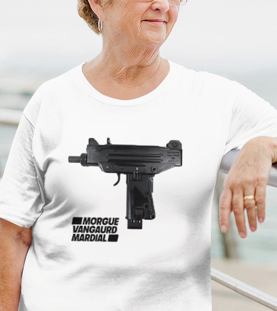 Morgue Vanguard Mardial Submachine Gun T-Shirt