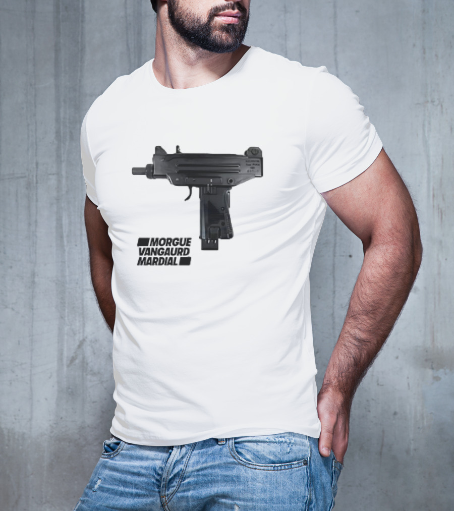 Morgue Vanguard Mardial Submachine Gun T-Shirt