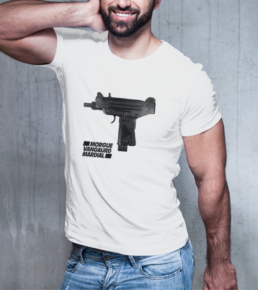 Morgue Vanguard Mardial Submachine Gun T-Shirt