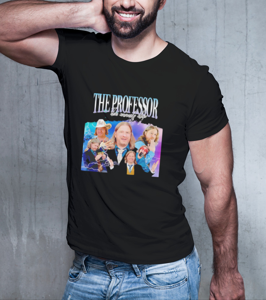 The Professor Tolarian Community College Iconic Pop Culture T-Shirt