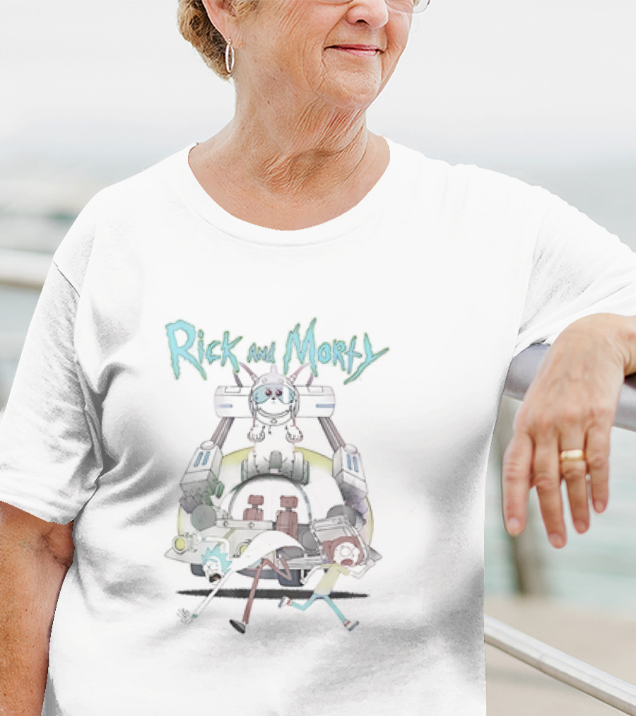 Rick And Morty Lawnmower Dog Vintage T-Shirt