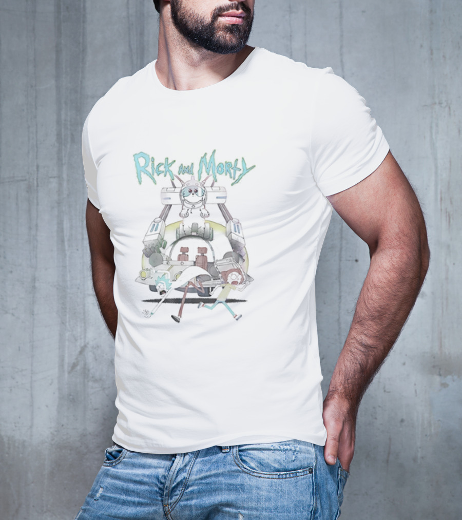 Rick And Morty Lawnmower Dog Vintage T-Shirt